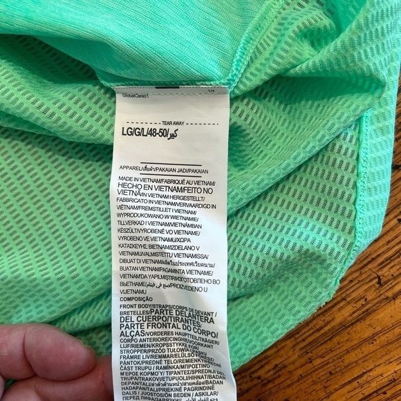 Under Armor heatgear tank top size L Green - Picture 5 of 5